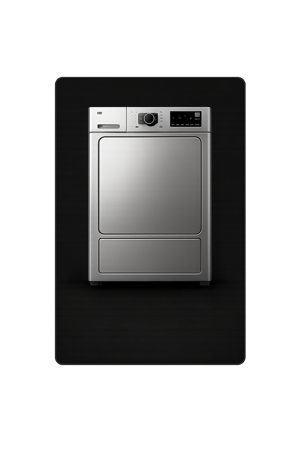 Stainless steel clothes dryer